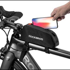 Top Tube Bike Bag Bicycle Front Frame Bag Bike Accessories Pouch Compatible